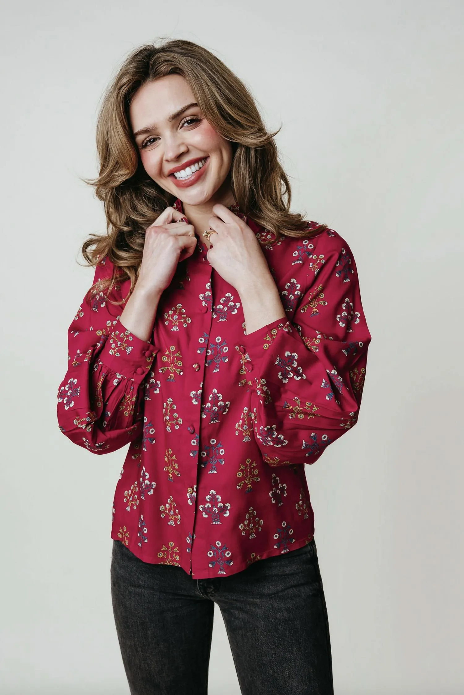 2.7 August Apparel - SADIE BLOUSE TOP
