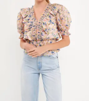 2.7 August Apparel - Sitting Pretty Blouse
