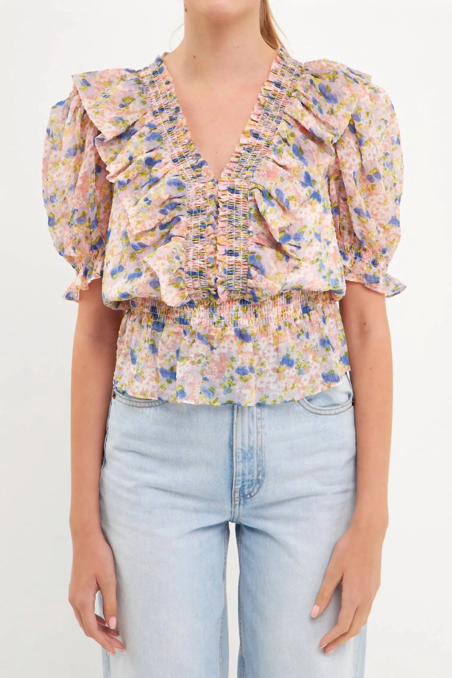2.7 August Apparel - Sitting Pretty Blouse