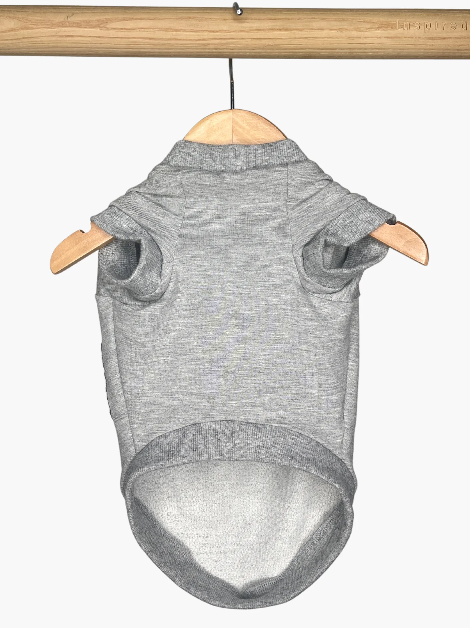 Bamboo Dog Sweater - Heather Grey