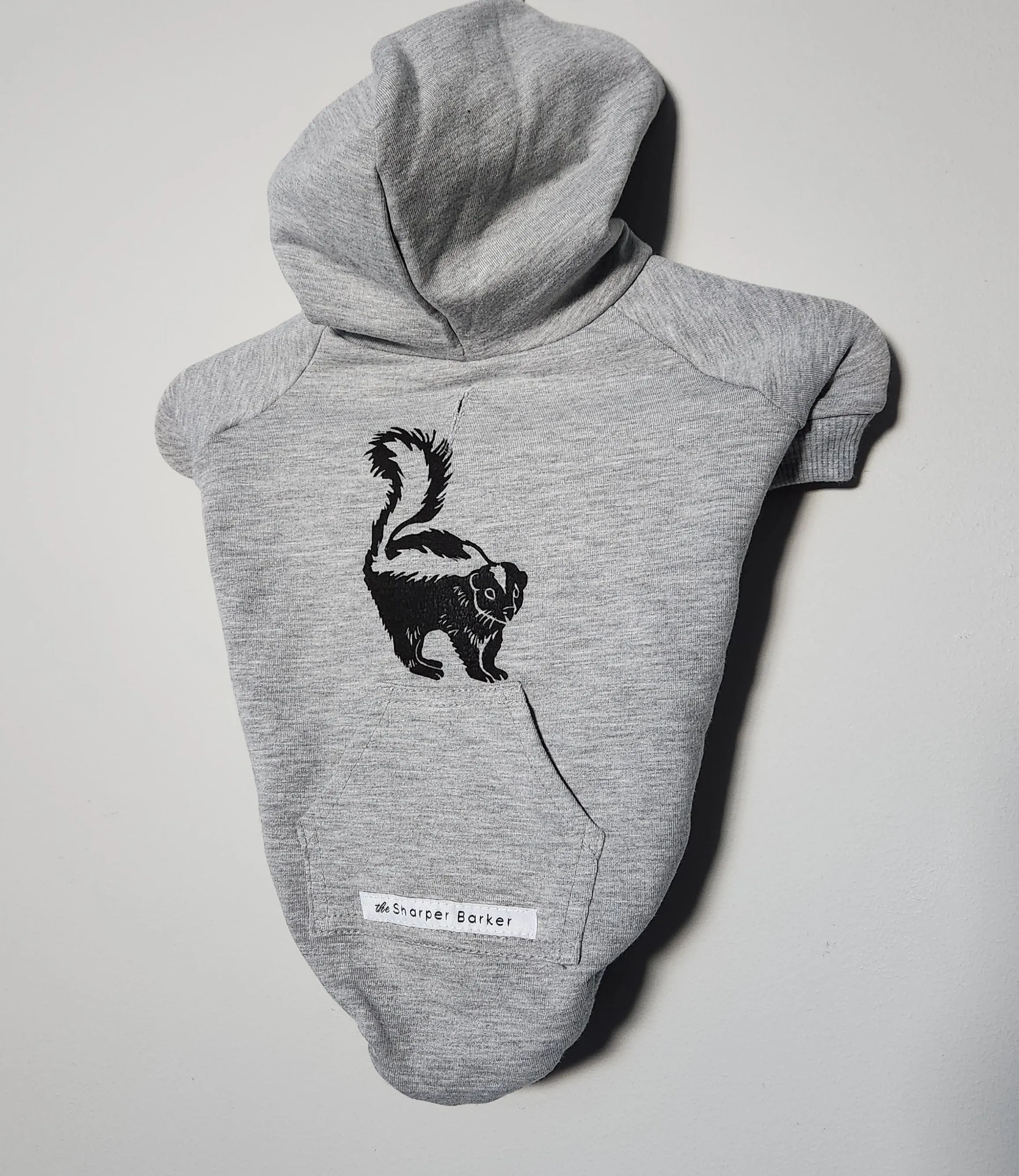 Bamboo Dog Sweater - Heather Grey