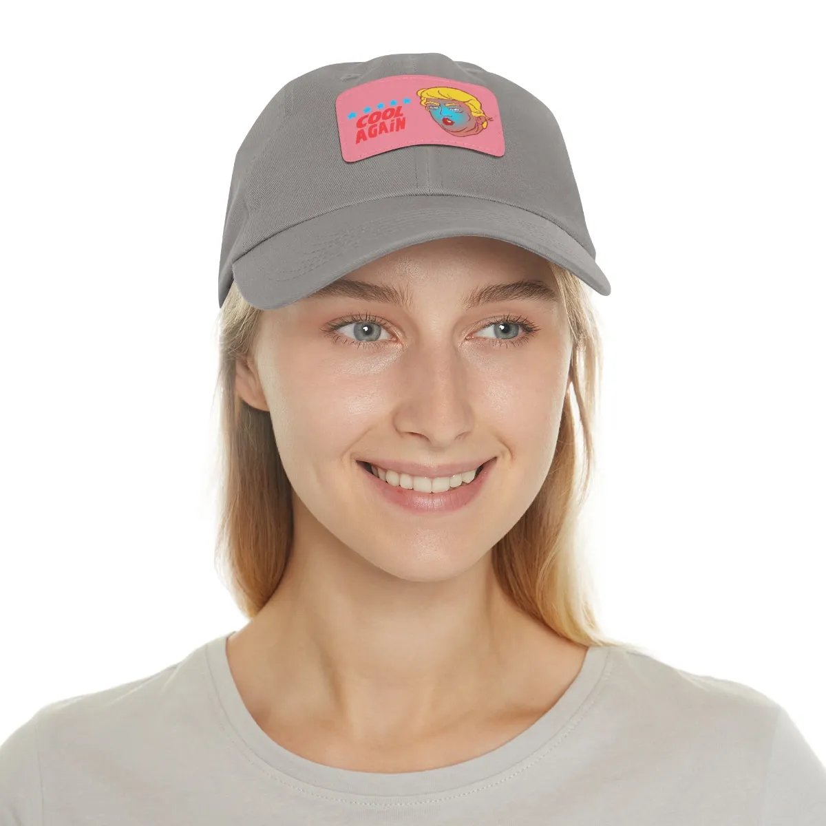 Cool Again - Trump Meme | Dad Hat with Leather Patch