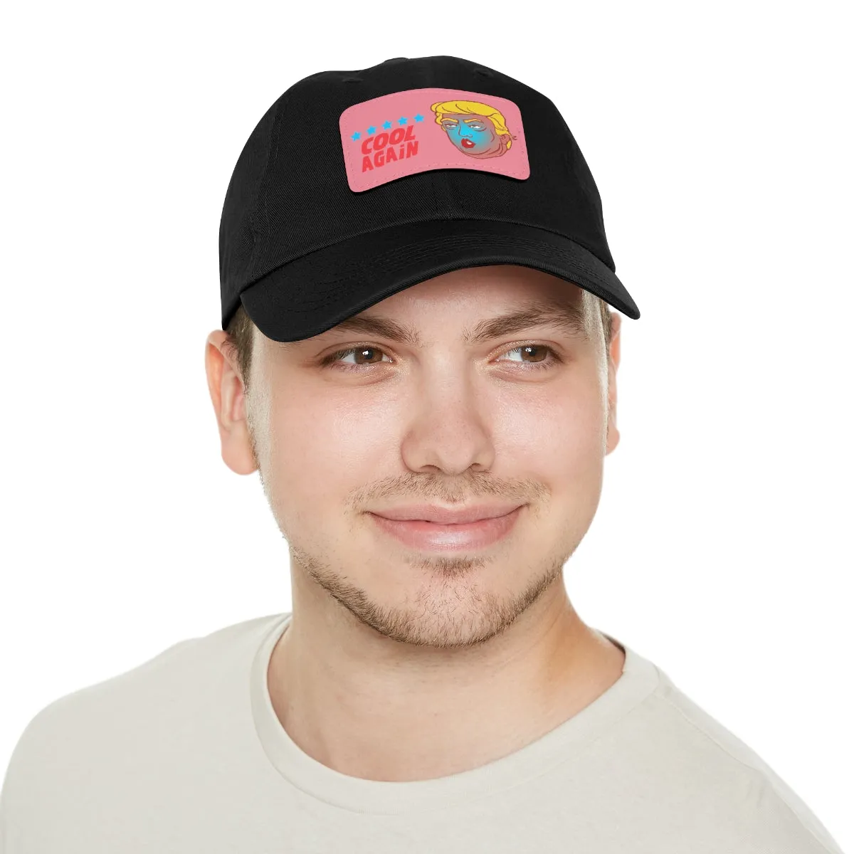 Cool Again - Trump Meme | Dad Hat with Leather Patch