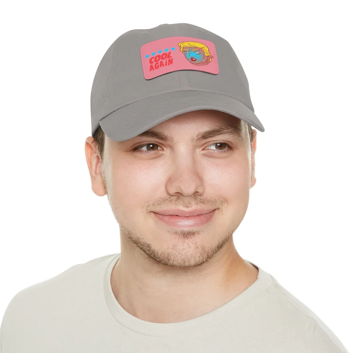 Cool Again - Trump Meme | Dad Hat with Leather Patch