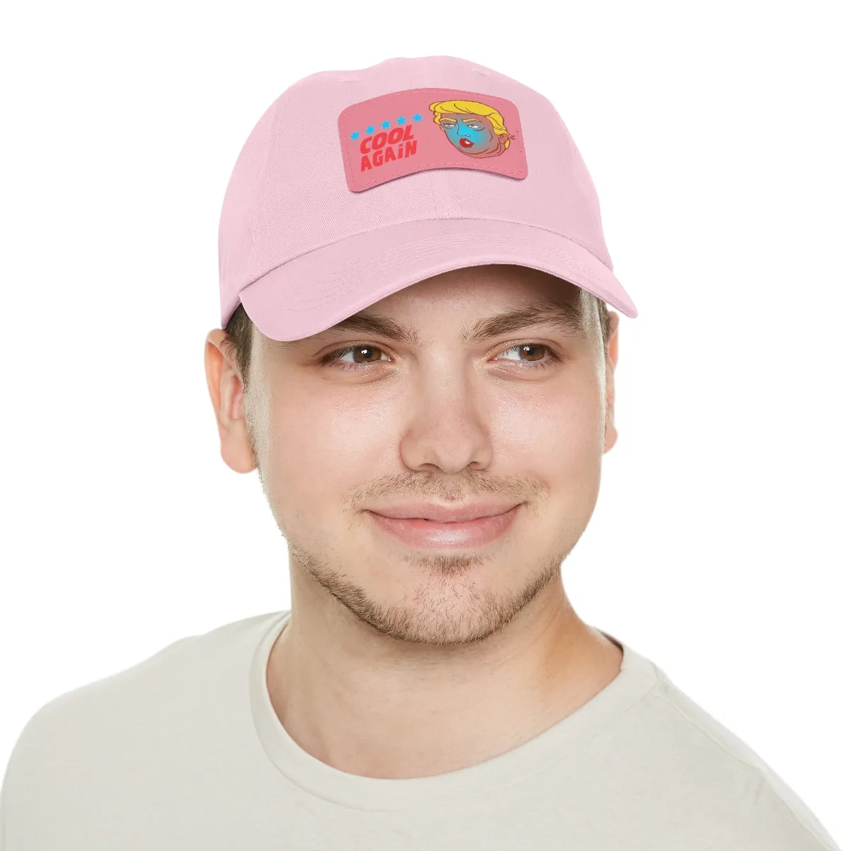 Cool Again - Trump Meme | Dad Hat with Leather Patch