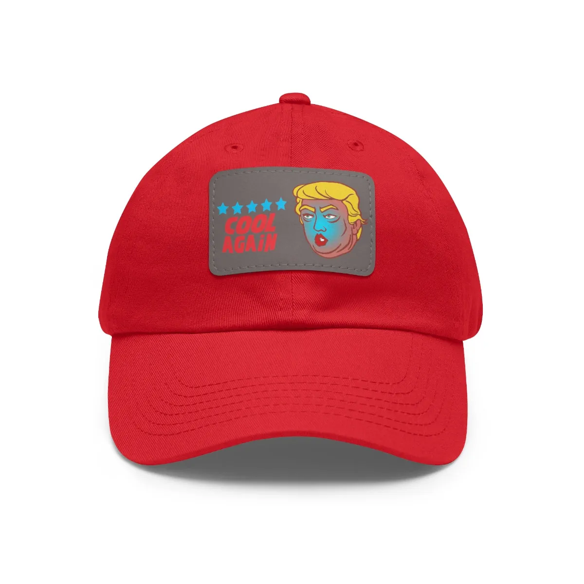 Cool Again - Trump Meme | Dad Hat with Leather Patch