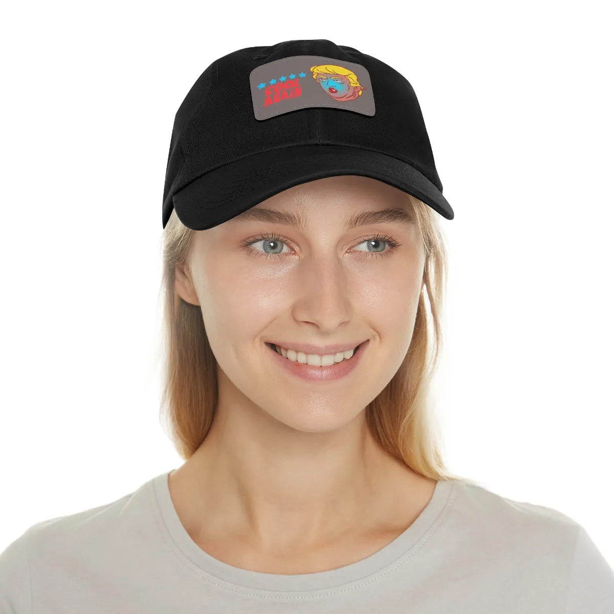 Cool Again - Trump Meme | Dad Hat with Leather Patch