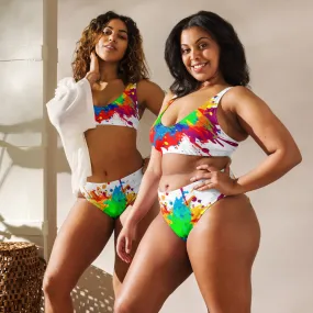 DRIP! Recycled high-waisted bikini