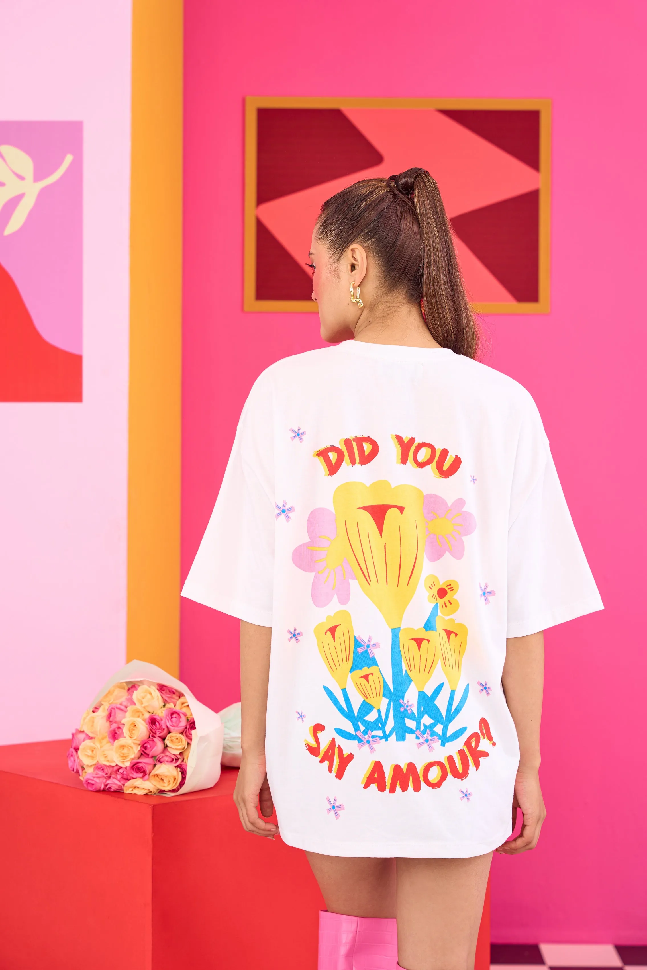Emily in Paris: Did You Say Amour Oversized T-shirt