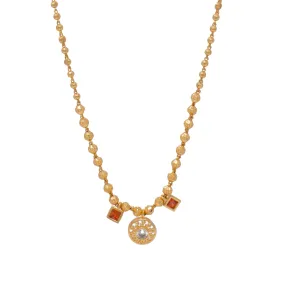 Gilded Kanthi: Traditional Opulence