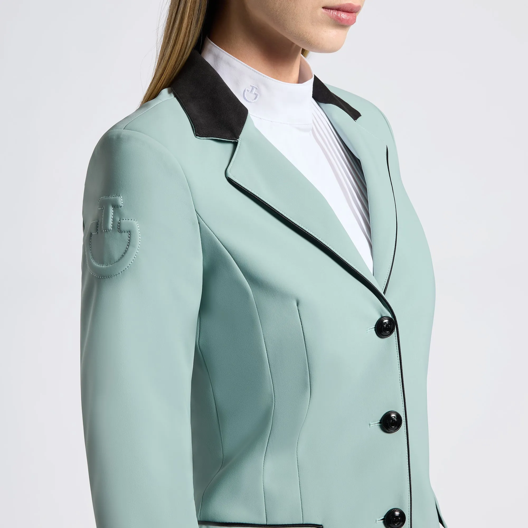 GP Riding Jacket - Light Teal Green