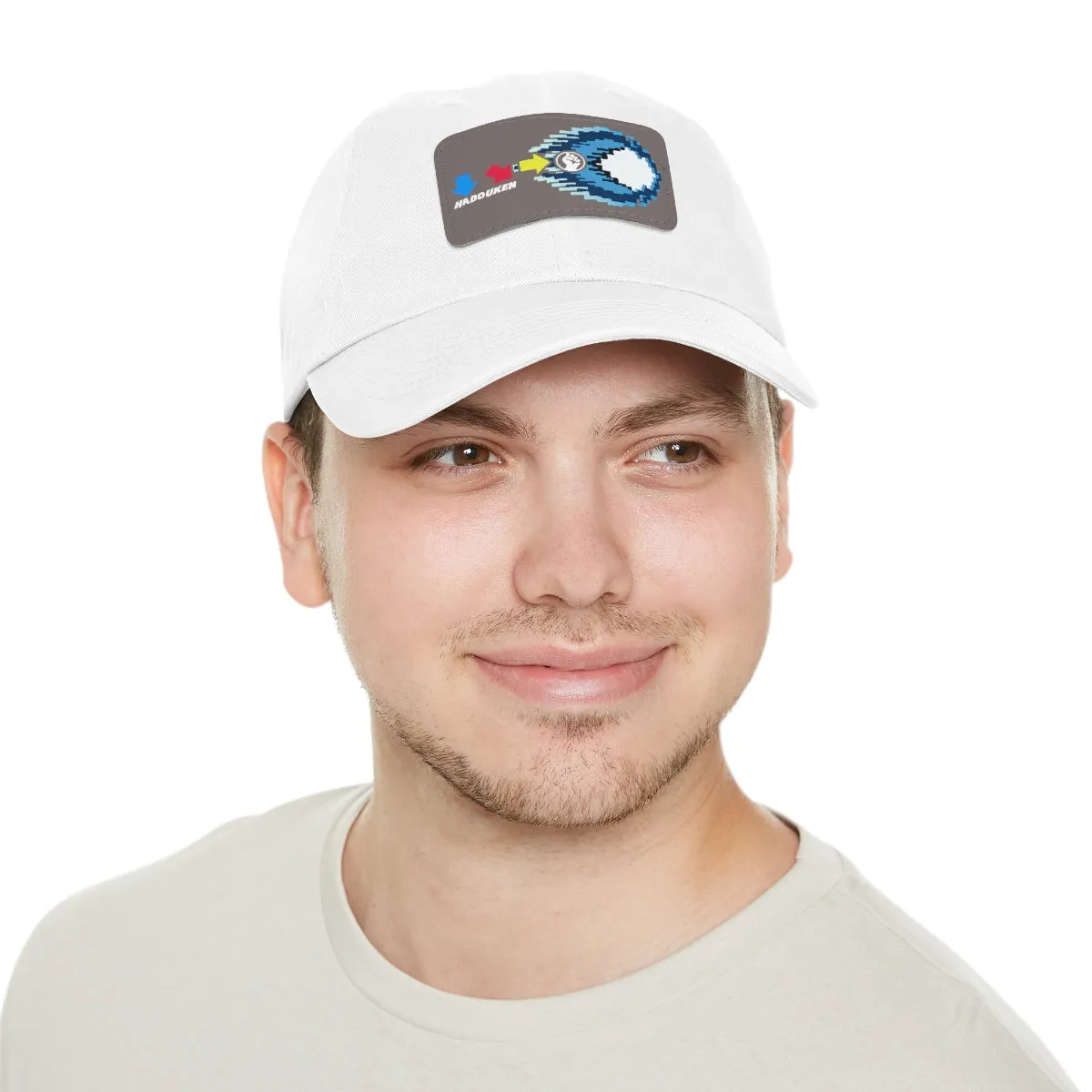 Hadouken - Street Fighter | Dad Hat with Leather Patch