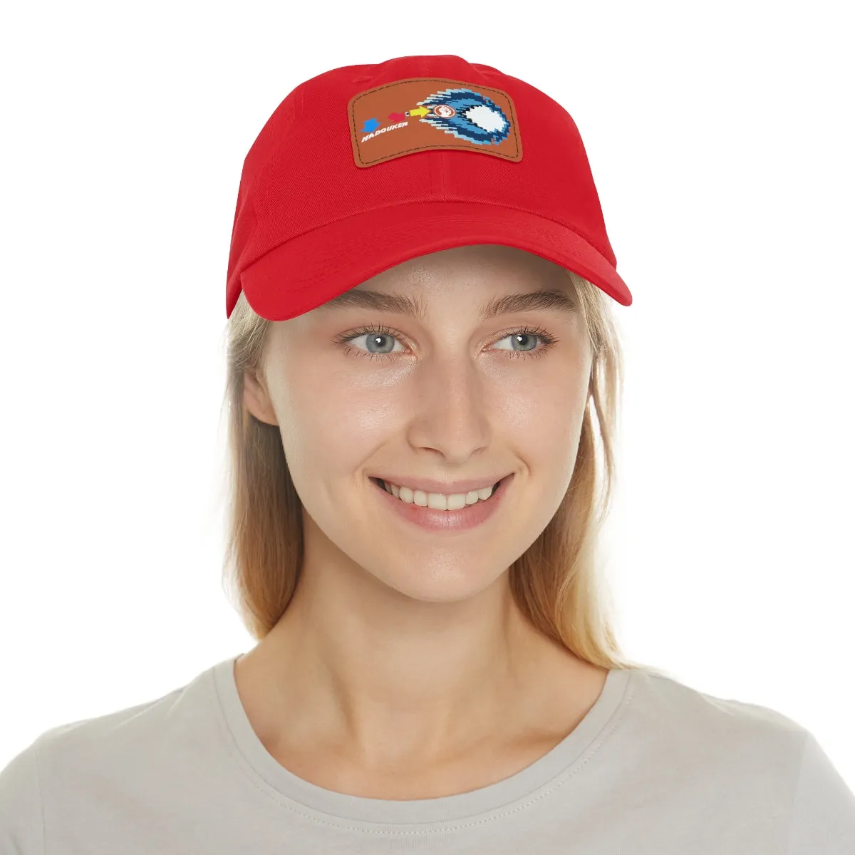 Hadouken - Street Fighter | Dad Hat with Leather Patch