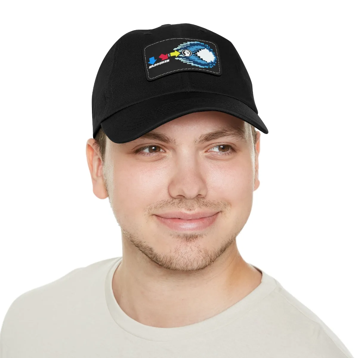 Hadouken - Street Fighter | Dad Hat with Leather Patch
