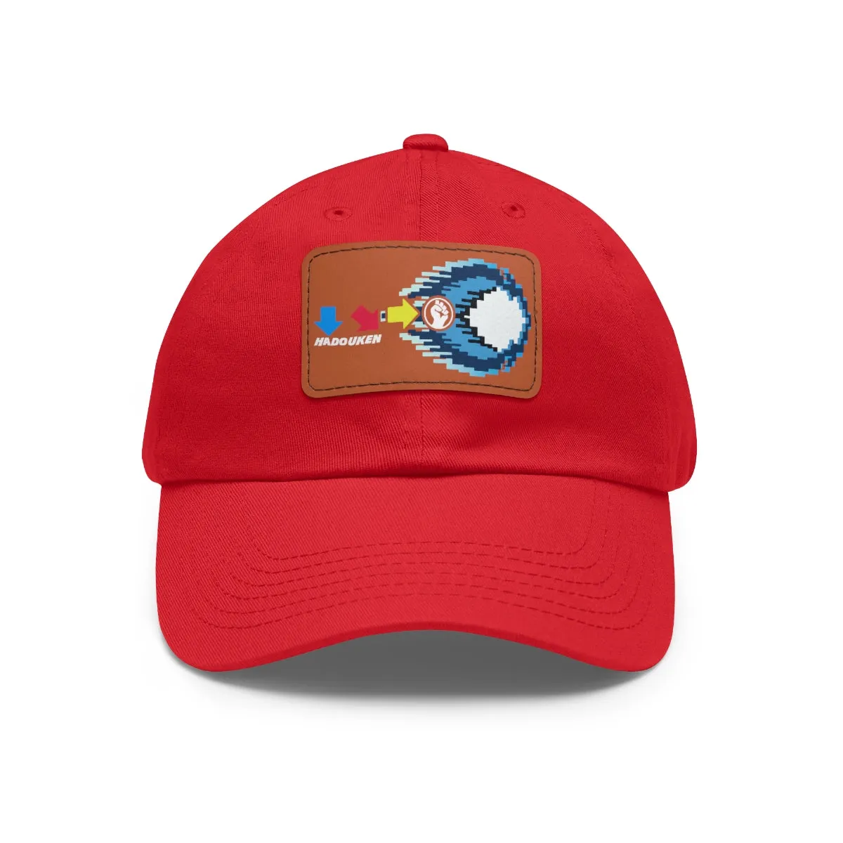 Hadouken - Street Fighter | Dad Hat with Leather Patch