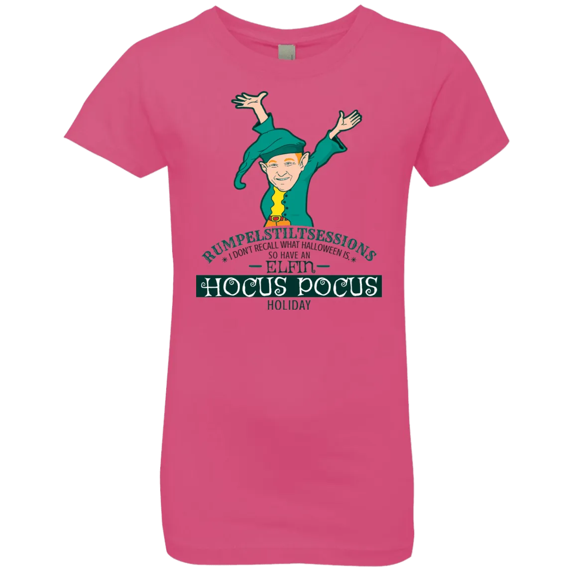 Hocus Pocus Rumpelstiltskin T-Shirt Halloween Tees (Girls)