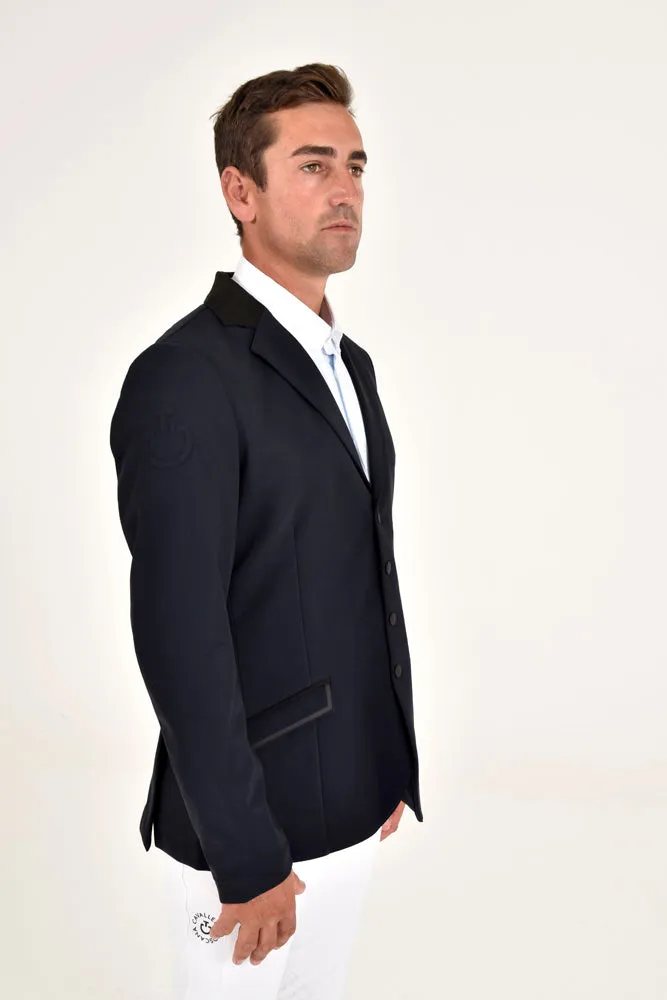 Men's Light Weight Zip Riding Jacket - Black