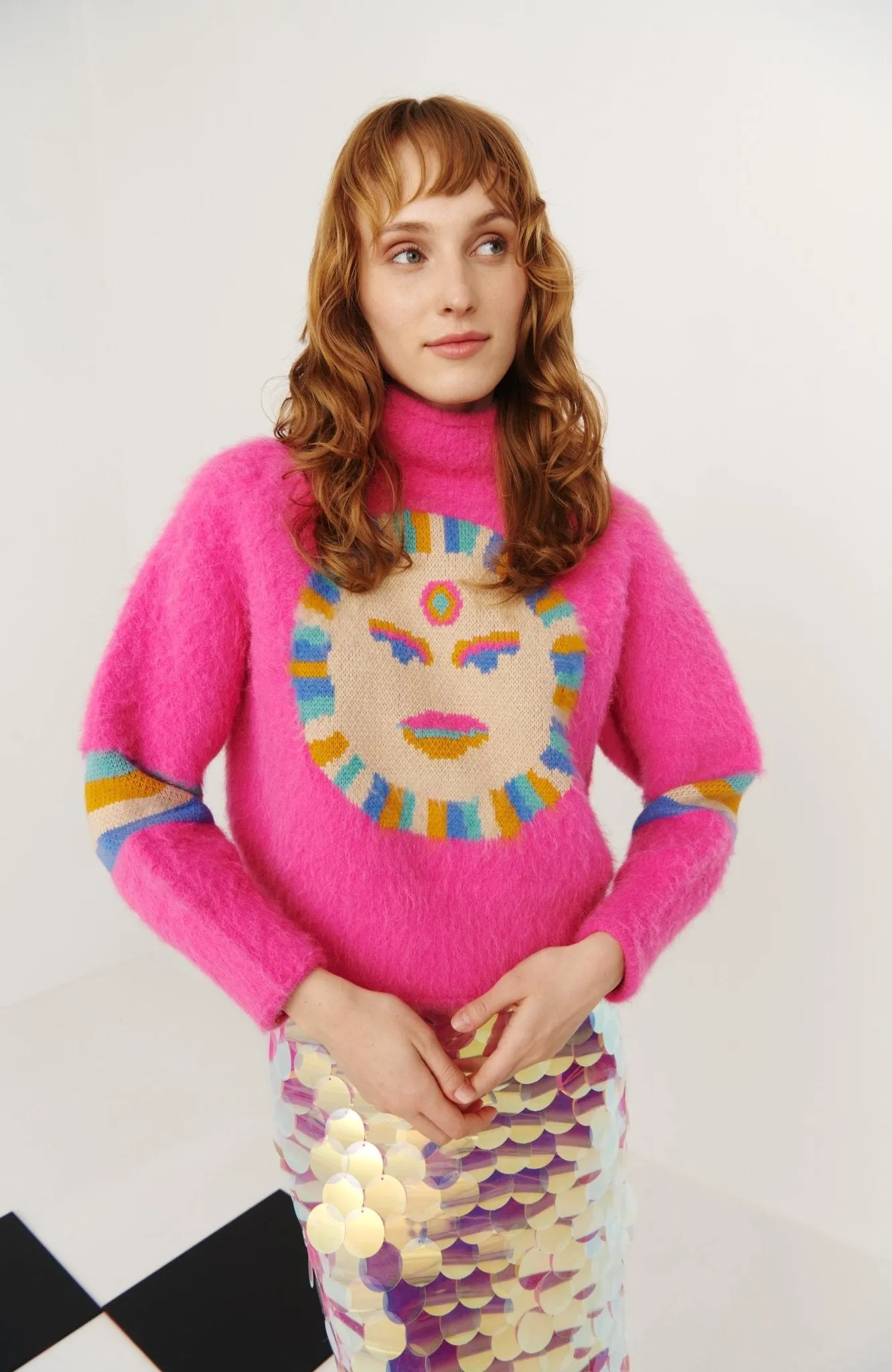 Mont Blanc sweater pink