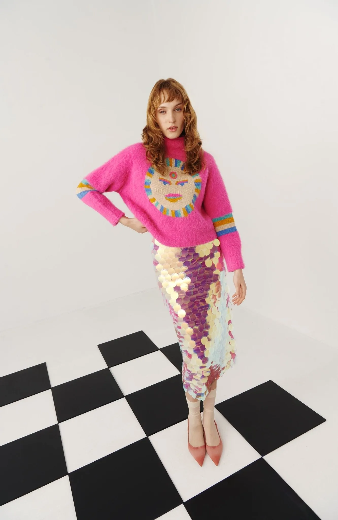 Mont Blanc sweater pink