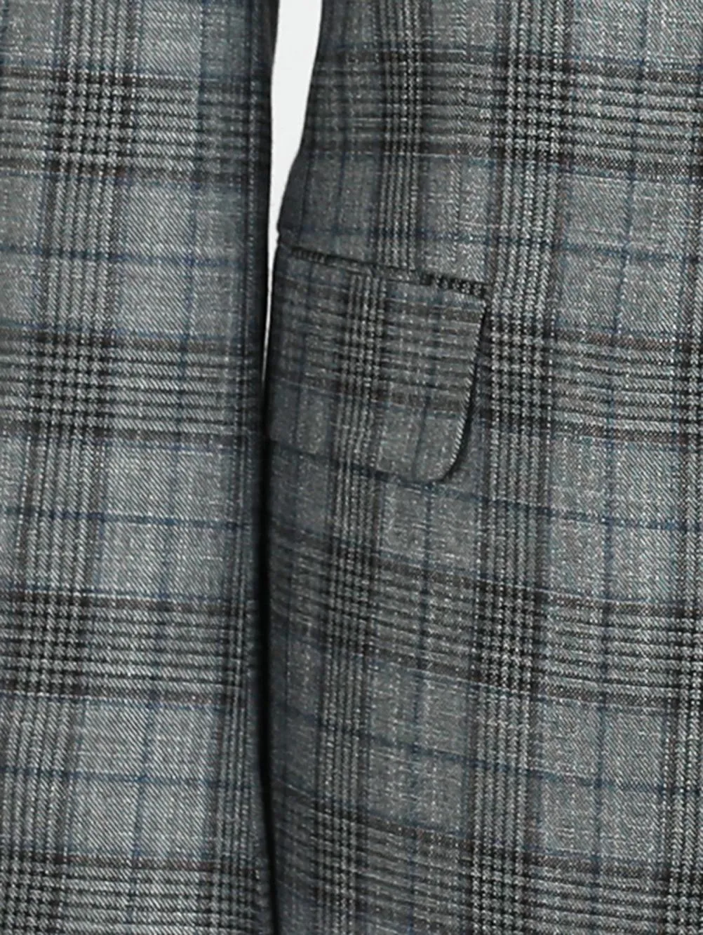 Nicolas Black Set Blazer Linen Suit