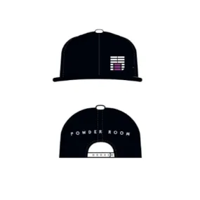 Powder Room Embroidered Cotton-Blend Baseball Cap