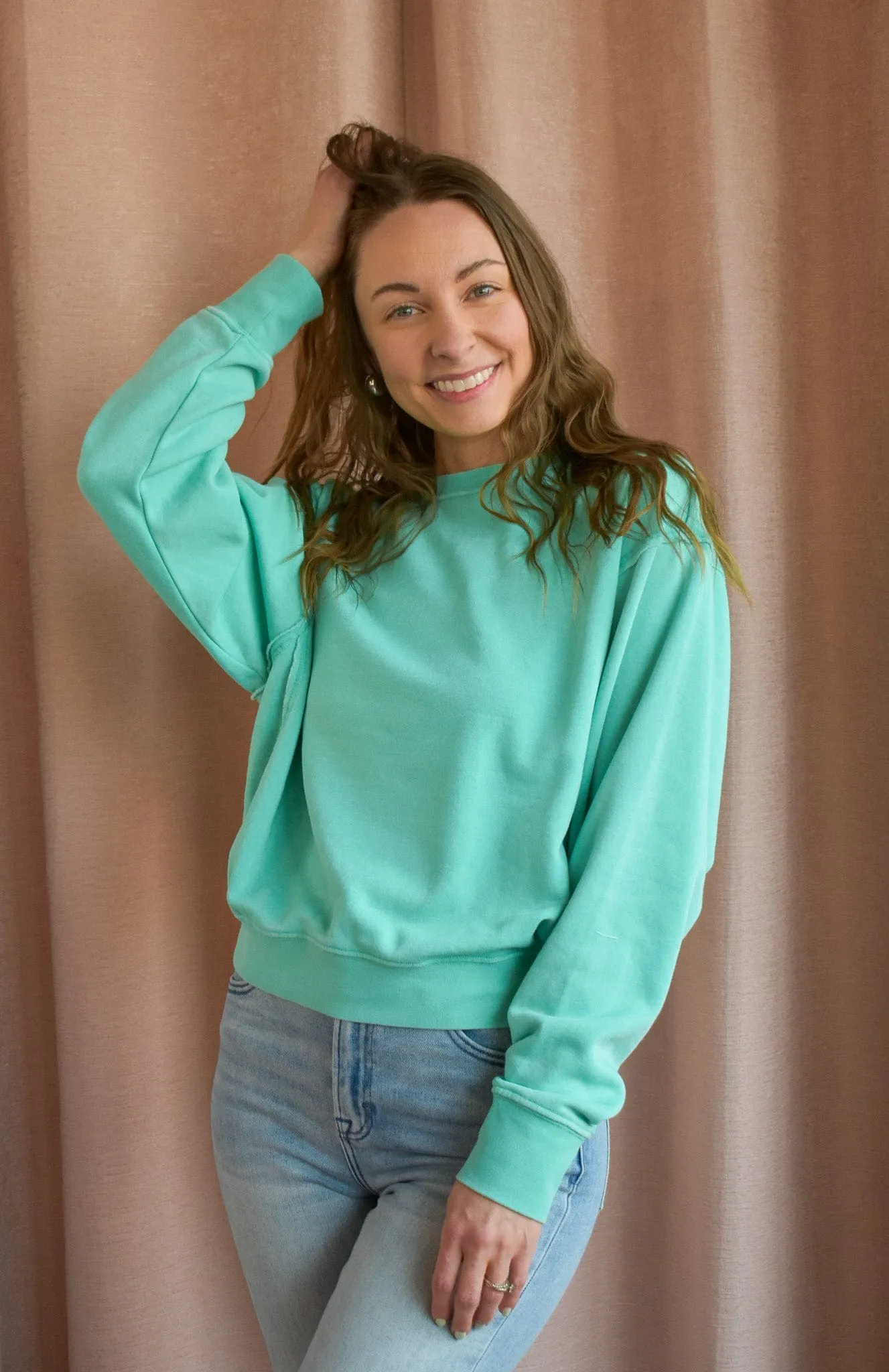 Rest Day Slouchy Sweatshirt- 2 Colors!