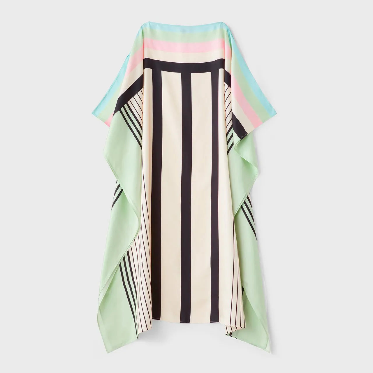 Soft Satin Silk Kaftan, Casual Wear Caftan For Women's