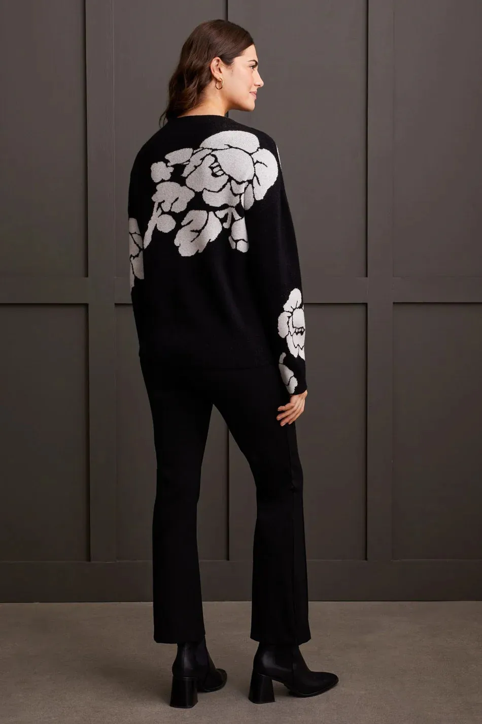 TR1542o L/S Funnel Neck Sweater