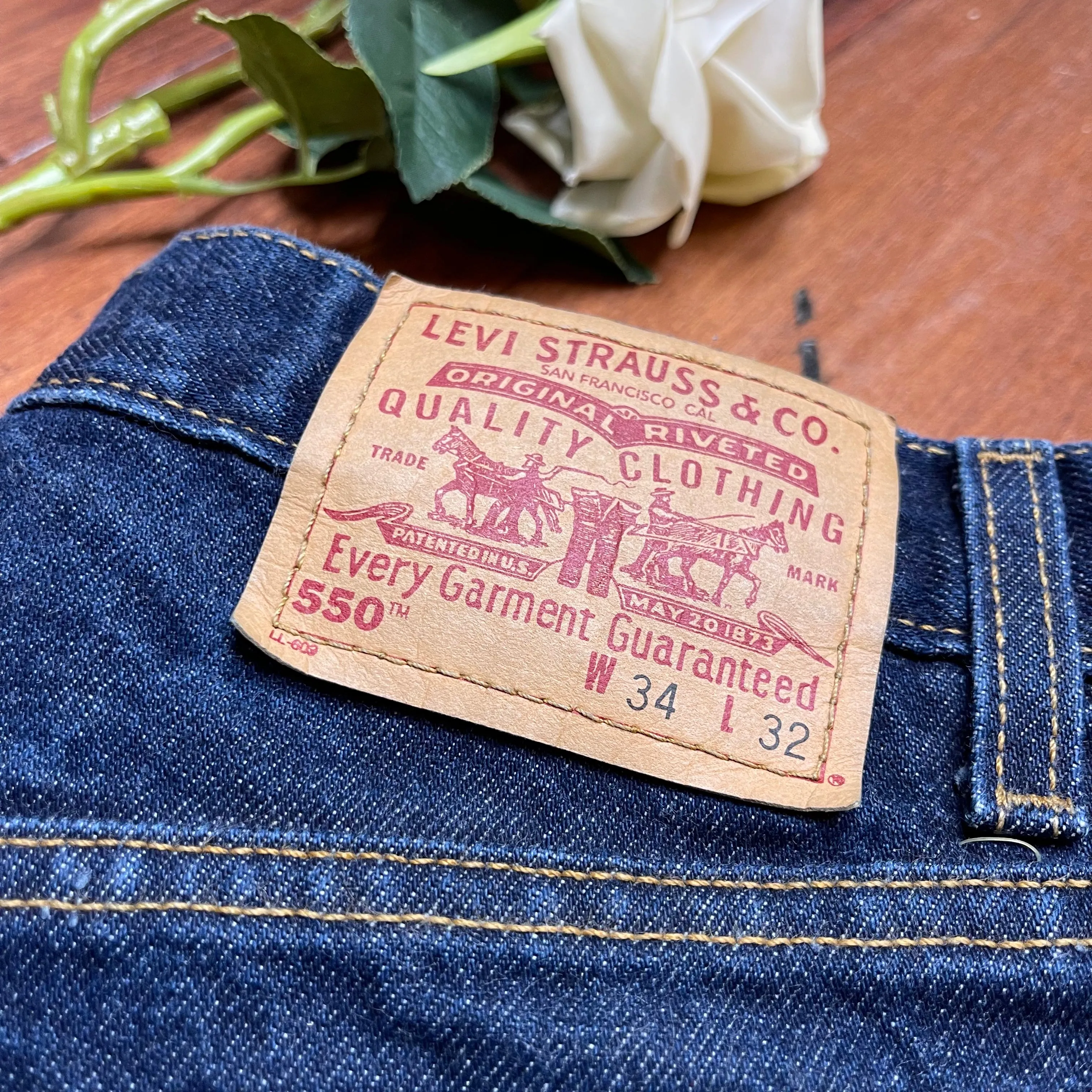 VINTAGE LEVIS HIGH-WAISTED SHORTS