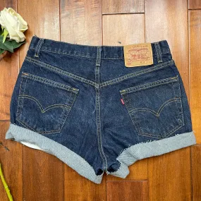 VINTAGE LEVIS HIGH-WAISTED SHORTS